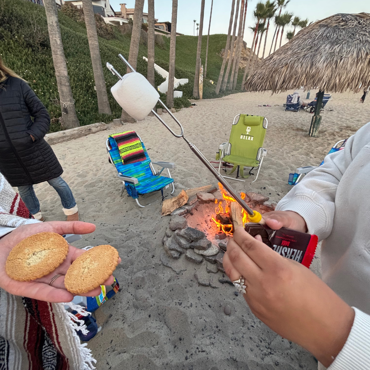 Beach Bonfire and S’mores for 6