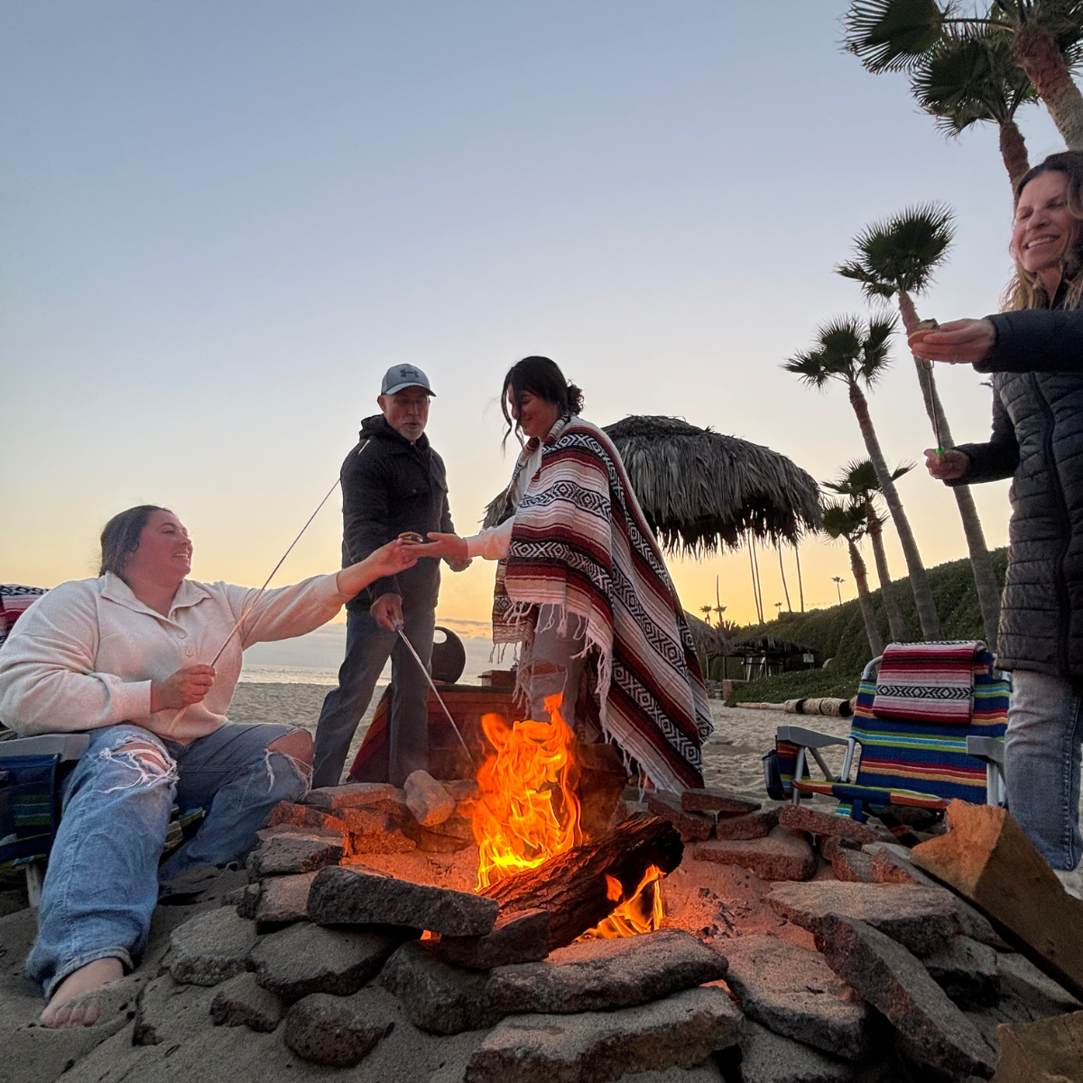 Beach Bonfire and S’mores for 6