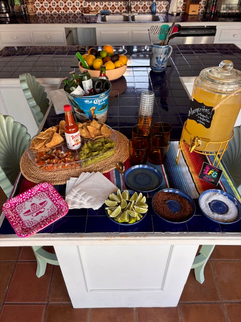 Welcome Drinks and Snacks for 6– Margaritas and More!