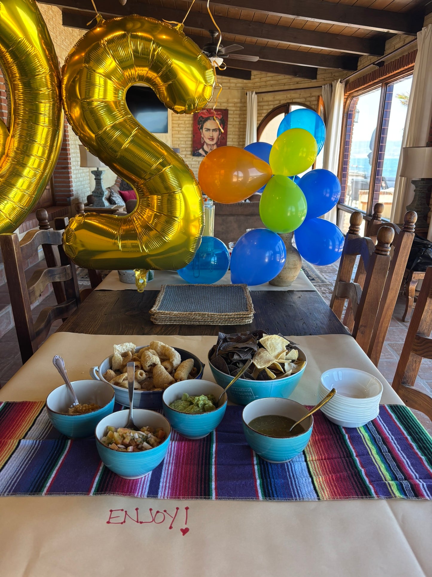 Welcome Drinks and Snacks for 6– Margaritas and More!